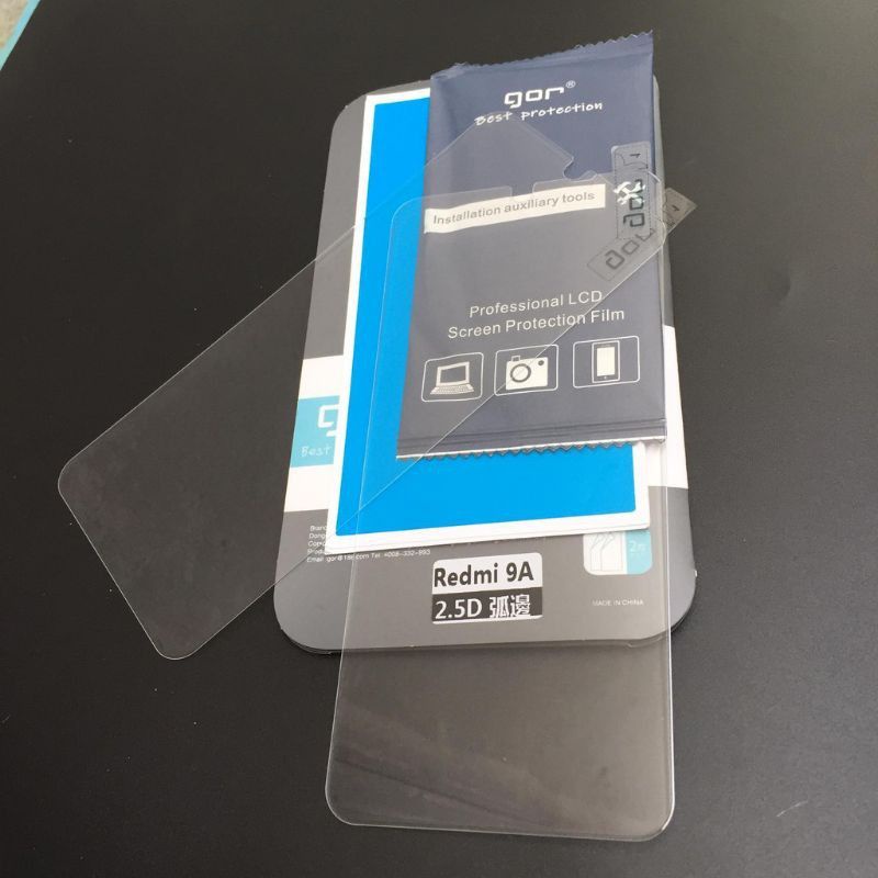 Bộ 2 Kính cường lực Xiaomi Redmi 9/ Redmi 9A/ Redmi 9C Chính Hãng Gor chống vân tay