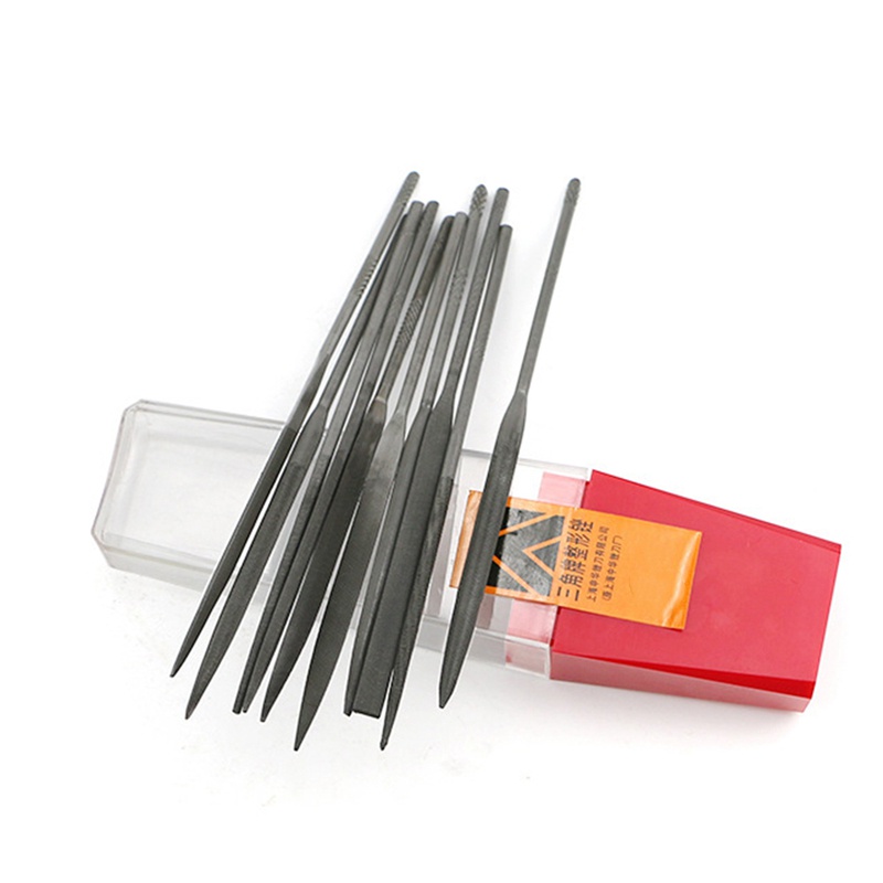 Bộ 10 cây dũa nhỏ 140mm dùng để làm đồ trang sức thủ công