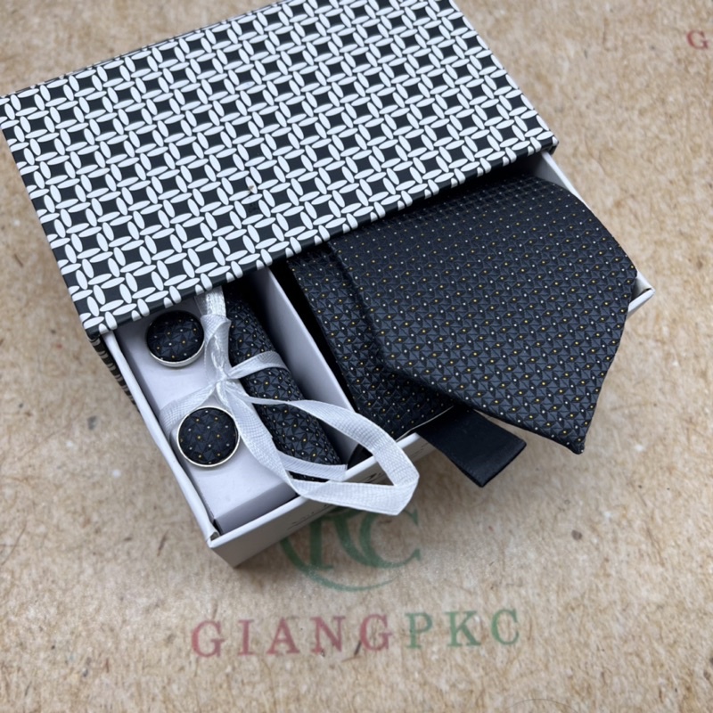 Cà vạt nam 8cm quà tặng đẳng cấp 2022