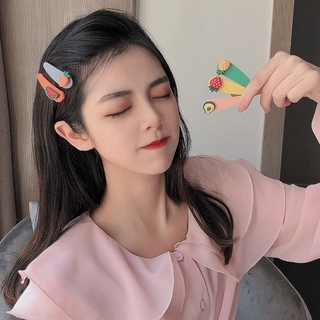 Kẹp tóc hình trái cây dễ thương cho nữ