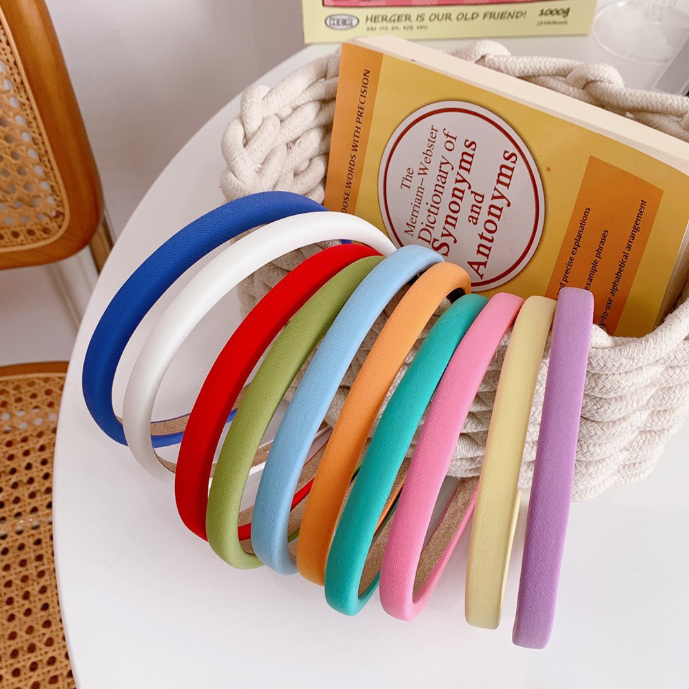 Cài tóc bằng vải phong cách đơn giản kiểu Hàn Quốc dành cho nữ