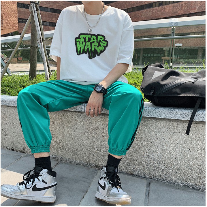 Áo thun 360 basic tee Áo phông unisex tay lỡ nam nữ dáng rộng oversize Starwas 2 Màu Siêu Hot