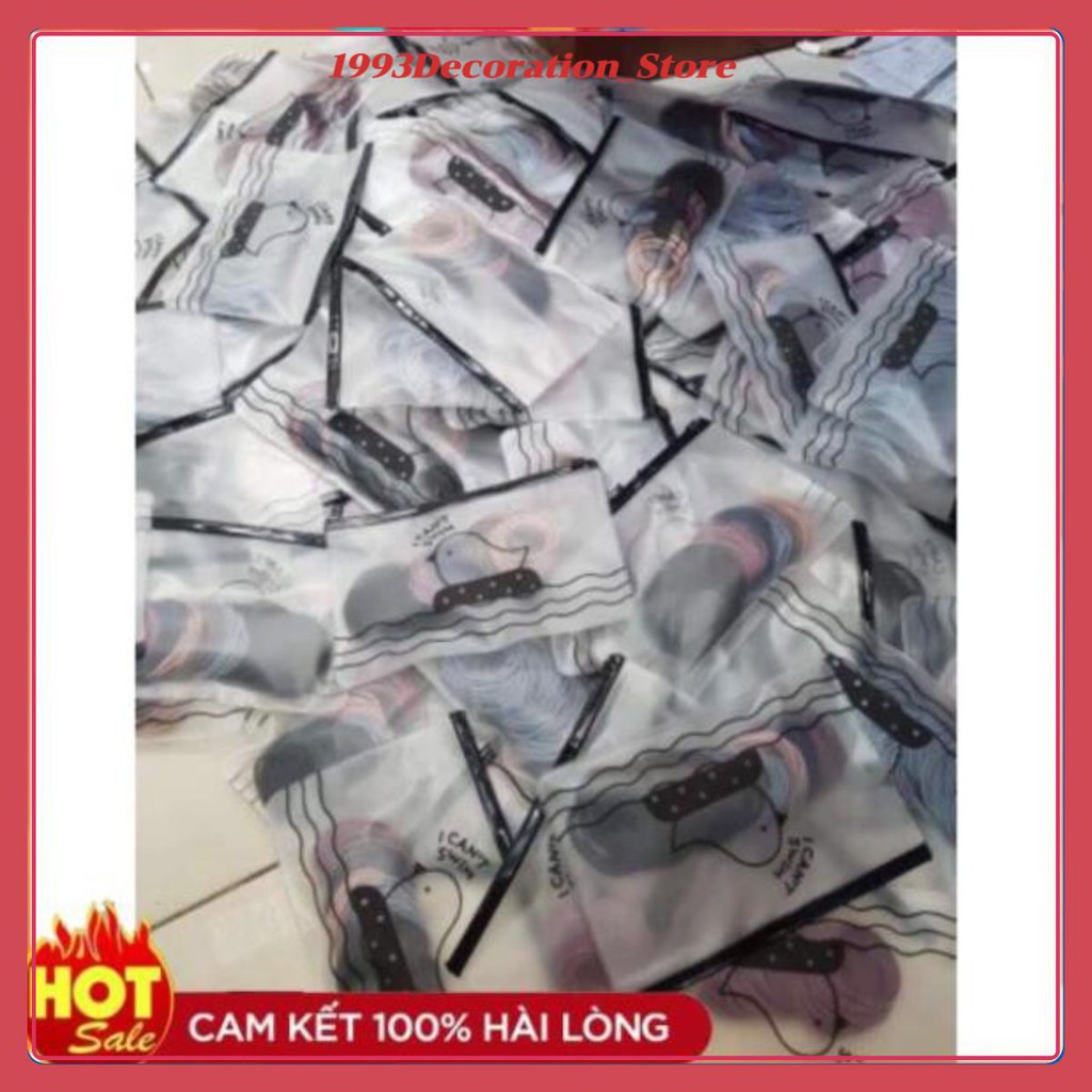 Túi 100 dây buộc tóc Hàn Quốc nữ mix đủ màu