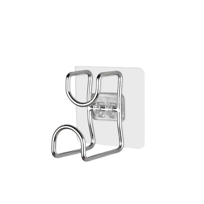 Combo 2 Móc treo thau chậu dán tường bằng thép - BX2736