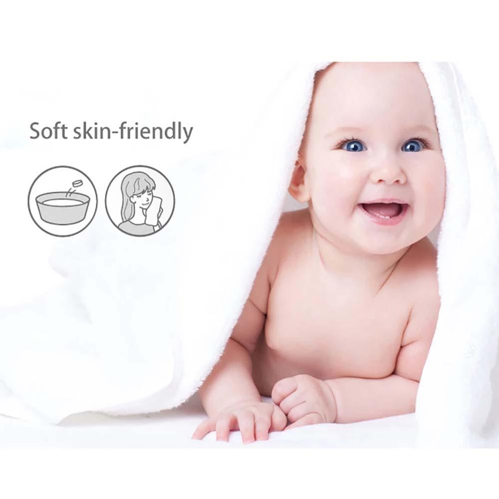 Khăn Lau Dạng Nén Chất Liệu Cotton Microfiber Dễ Mang Theo