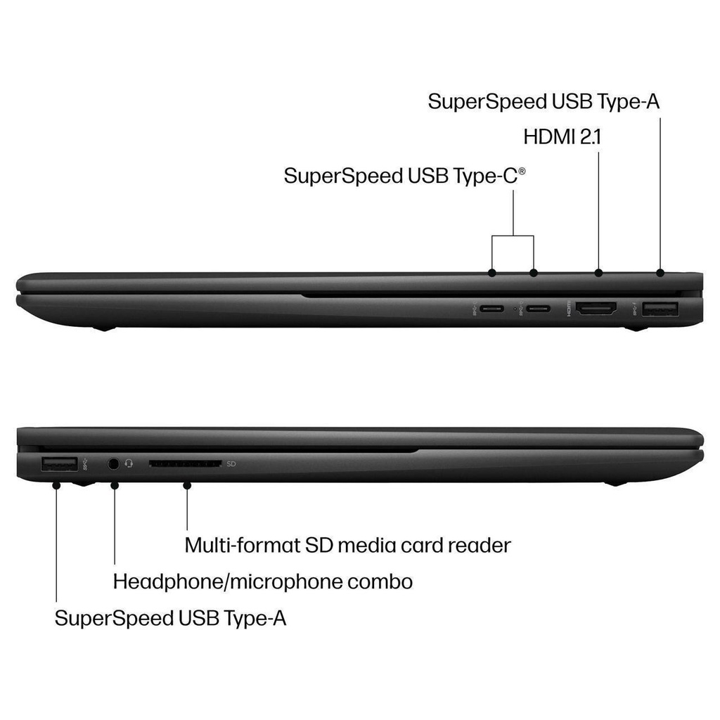 Laptop HP Envy x360 15-EY0013DX Ryzen 5-5625U, 8GB, 256GB SSD, 15,6" FHD TOUCH