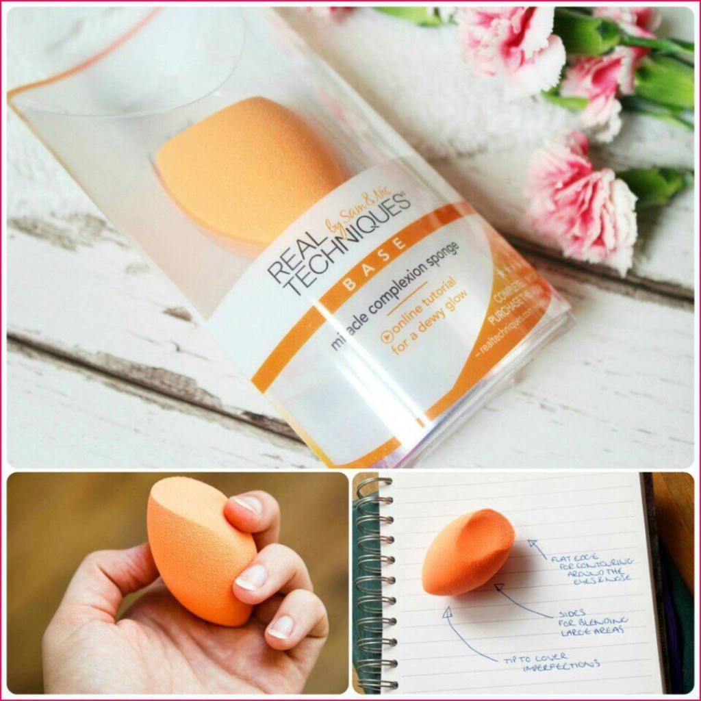 MÚT TÁN NỀN REAL TECHNIQUES MIRACLE COMPLEXION SPONGE