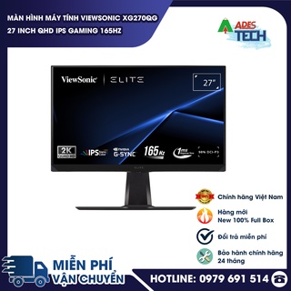 [HÀNG CHÍNH HÃNG] Màn hình máy tính Viewsonic XG270QG 27 inch QHD IPS Gaming 165Hz - bảo hành 36 thumbnail