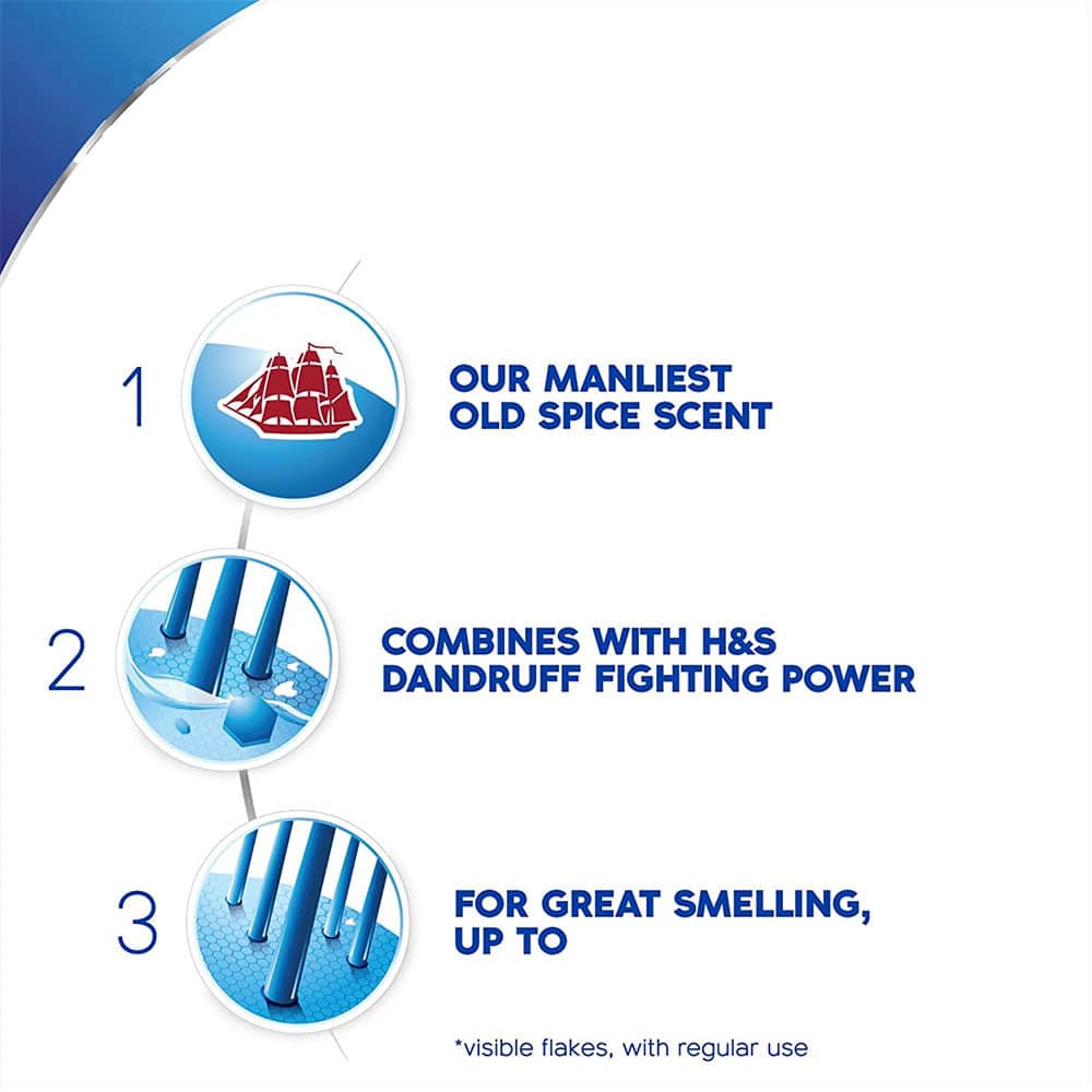 Dầu gội và xả Head & Shoulders Dry Scalp Care 2in1- 950ml - Mỹ