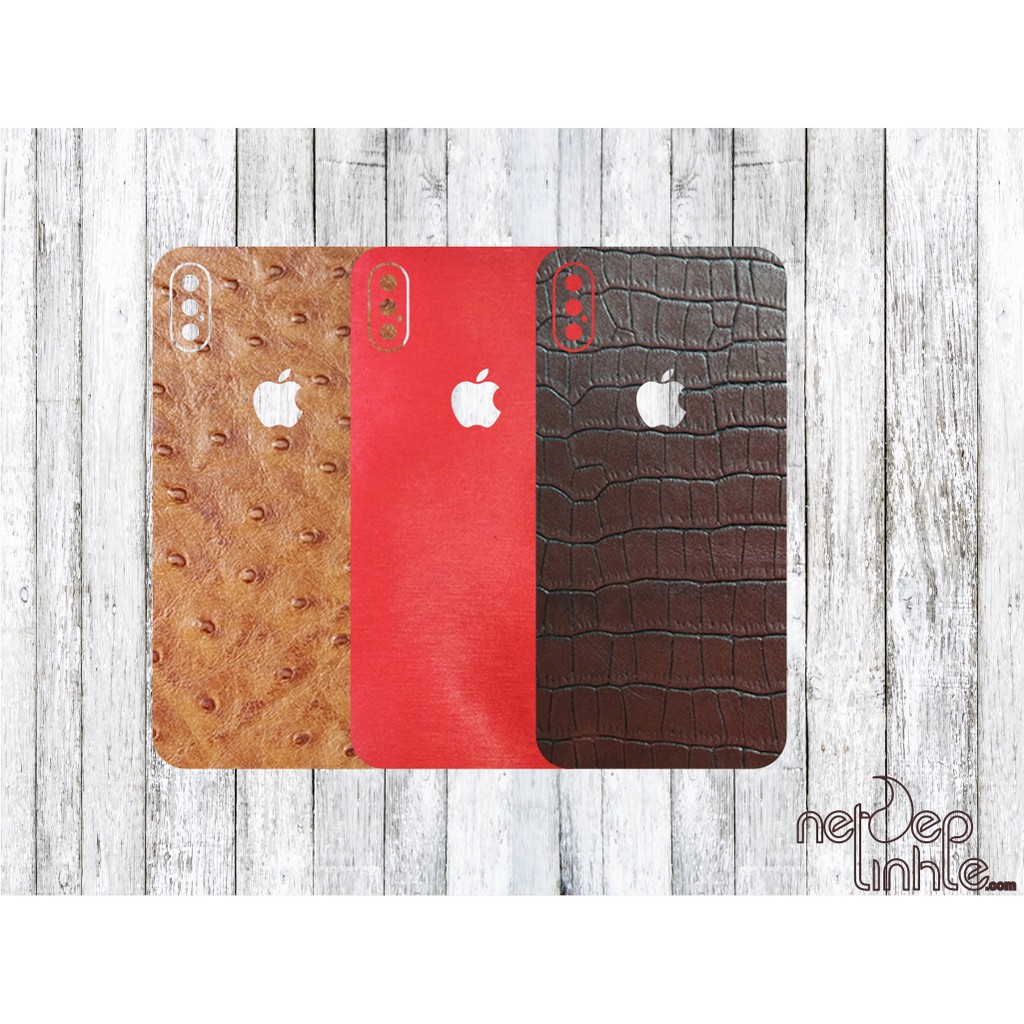 [ Hot_Sale ] Miếng dán da iPhone XS