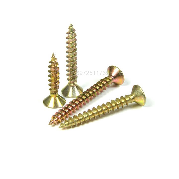 1kg vít gỗ vàng ren thưa 1.5cm- 7cm