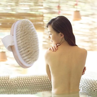 Dry Skin Body Brush Exfoliating Bath Brush Back Scrubber Back Brush Medium Strength Body Scrub Skin Bathing Brushing