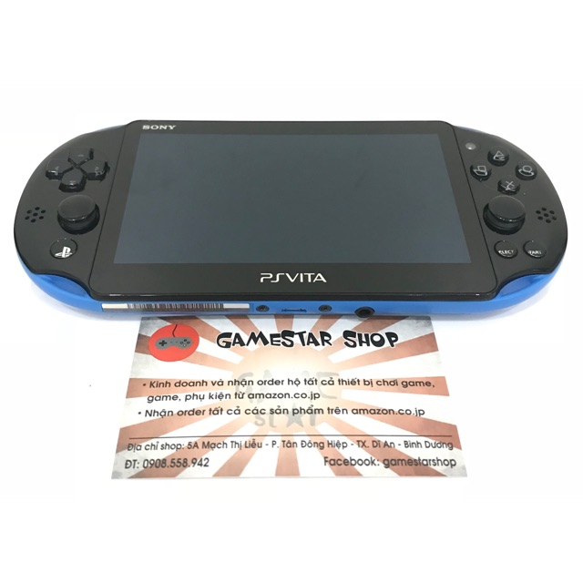 Máy Chơi Game PS Vita 2000 Black&Blue Hackfull like new Nobox