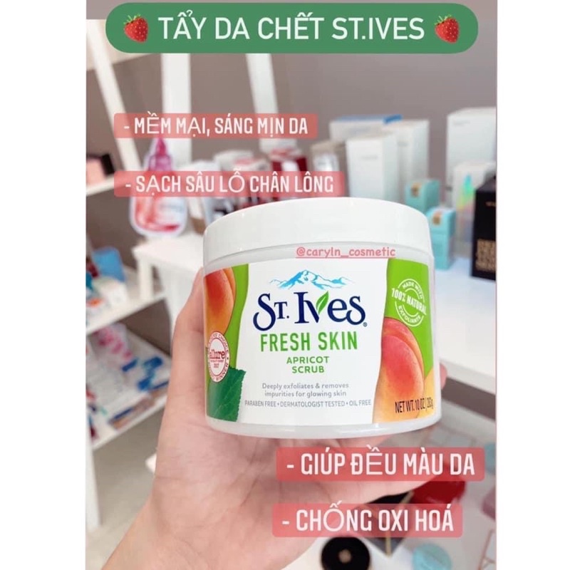 TẨY DA CHẾT BODY ST.IVES APRICOT