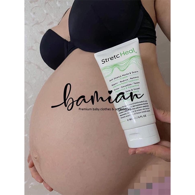 Kem bôi rạn da STRETCHEAL dưỡng ẩm mờ rạn hiệu quả số 1 Mỹ tuýp 180ml