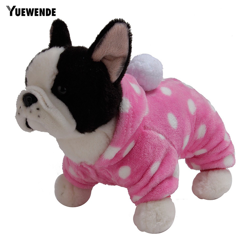 Áo Khoác Hoodie Chấm Bi Ngôi Sao Dành Cho Thú Cưng