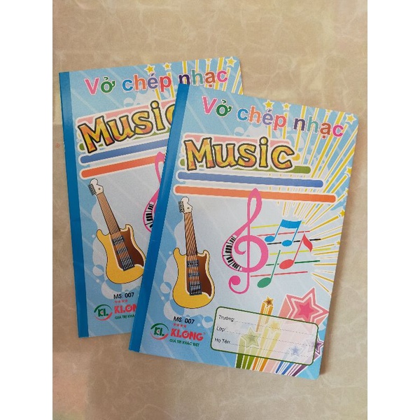 Vở Chép Nhạc 36Trang