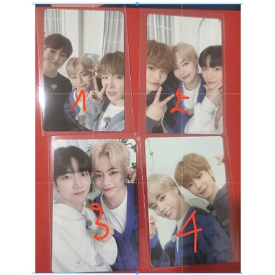 Thẻ ảnh photocard Unit của hanbin trong album chính hãng tempest