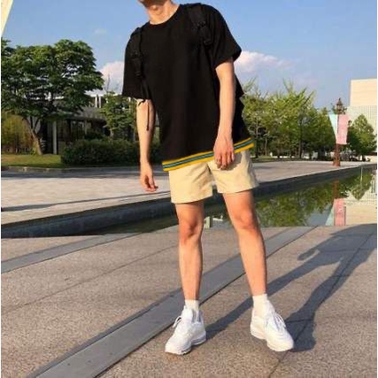 Áo thun Ztee Yellow line CVC viền vàng - Giá sỉ Unisex