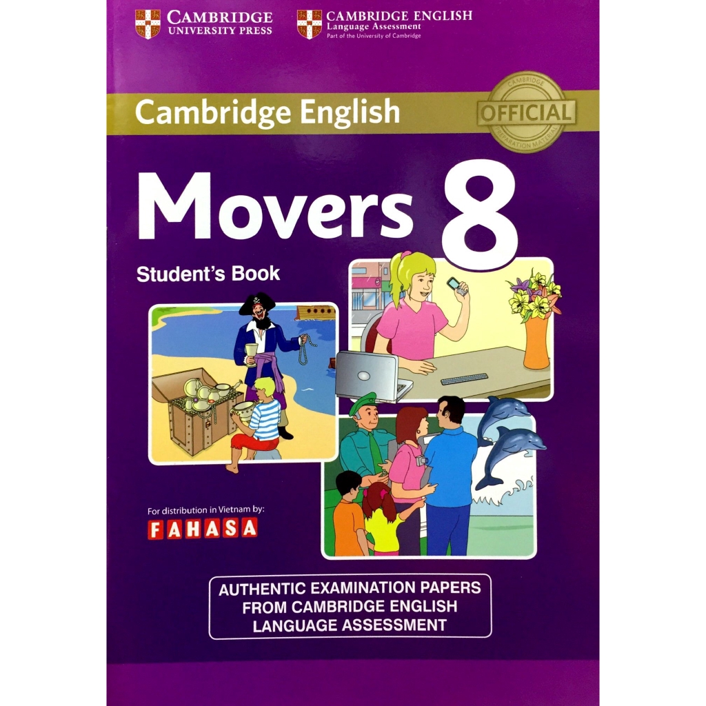 Sách - Cambridge Young Learners English Movers 8 Student’s Book