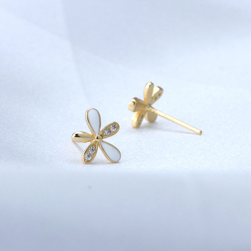 Khuyên Tai Hình Hoa Cúc Nhỏ Xinh Thời Trang Cho Bạn Gái