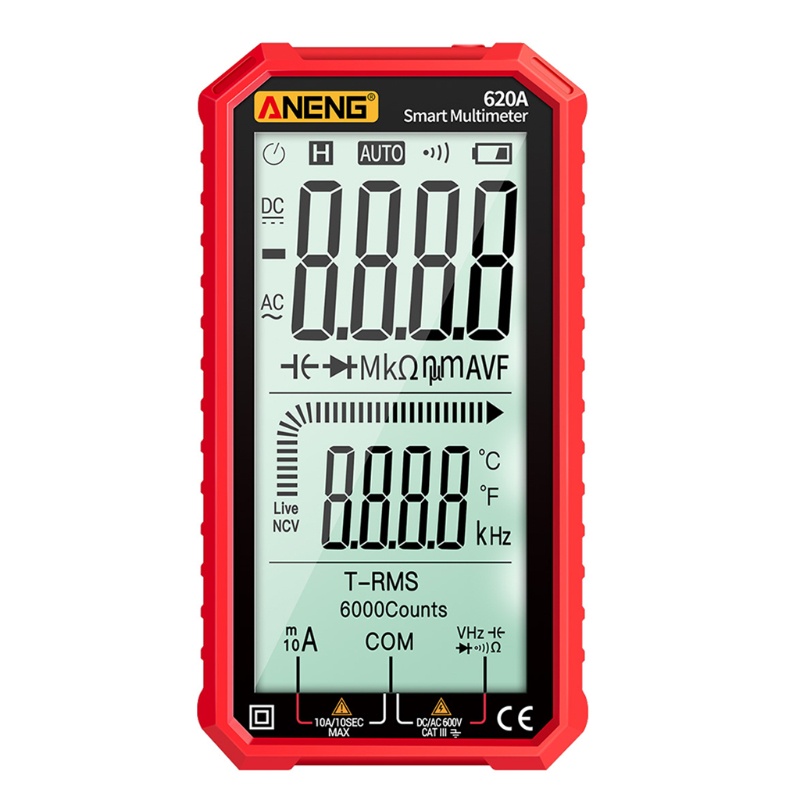Đồng Hồ Đo Điện Áp DC Màn Hình LCD Kỹ Thuật Số Chuyên Dụng