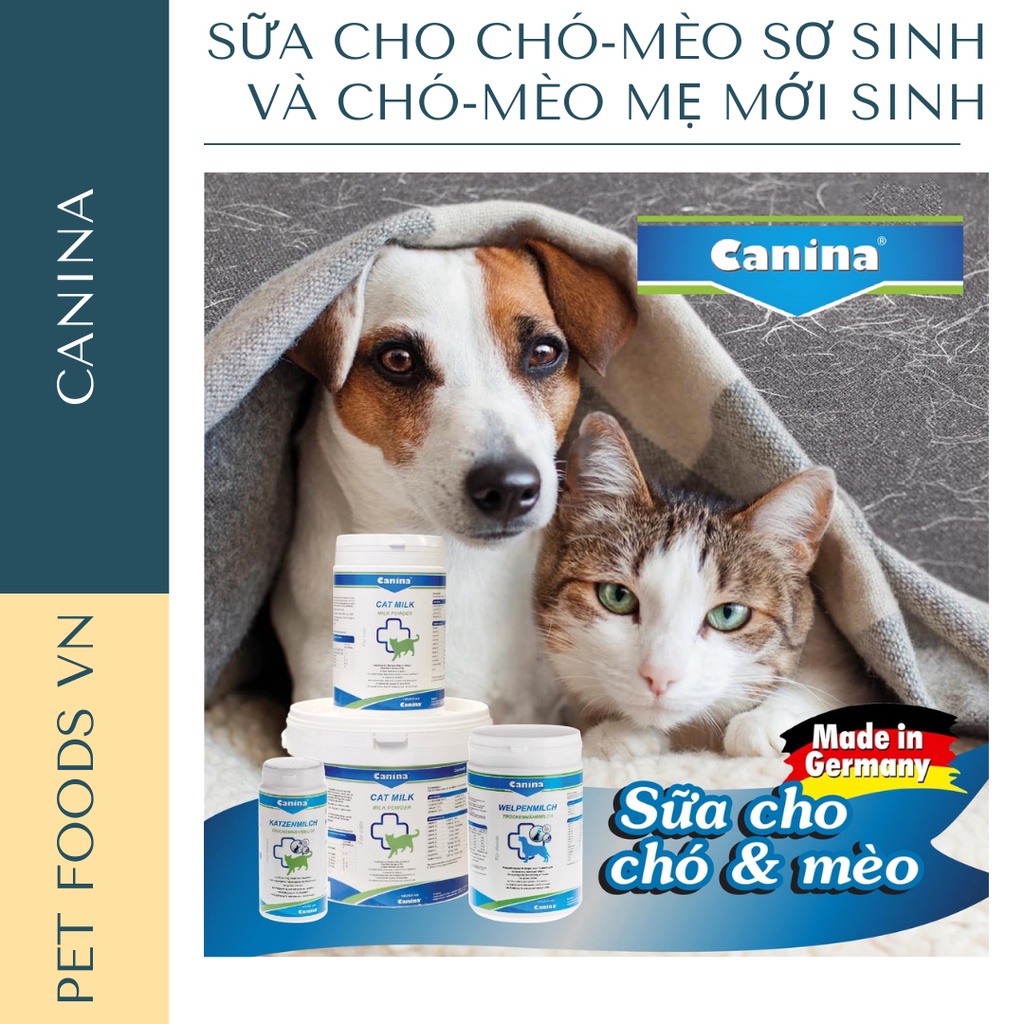 Sữa bột cho Chó Con và Mèo Con CANINA 2kg