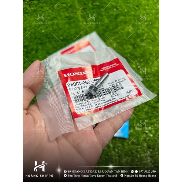 Bộ 3 con ốc cánh bướm chính hãng honda