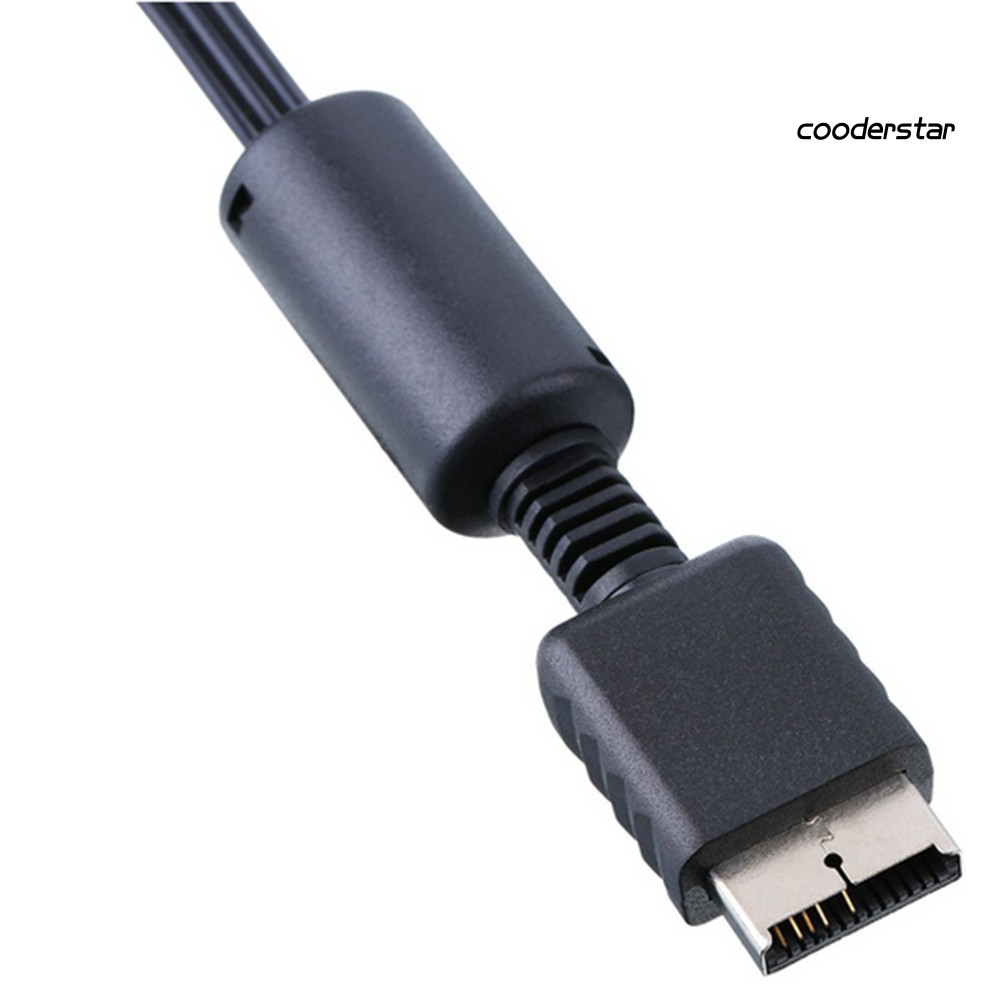 Dây cáp âm thanh hình ảnh Av sang 3 Rca TV cho Sony Playstation Ps 1 / 2 / 3 dài 1.8m