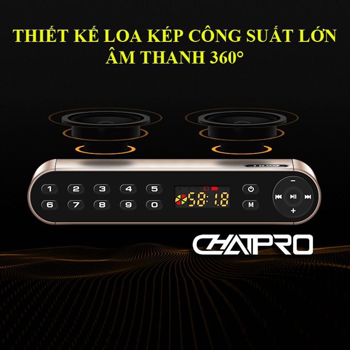 Loa Nghe Nhạc Bluetooth Keling/AIDU Hifi Q8 Chính hãng -dc3227