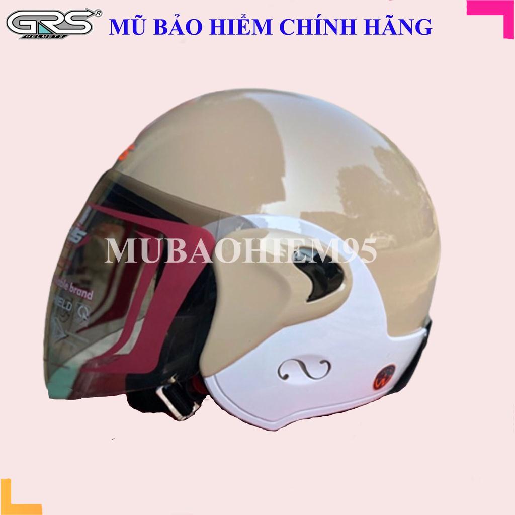 ♥️ Shop Uy Tín ♥️Kính thay thế mũ bảo hiểm grs a318k,3/4 grs3a18k chính hãng