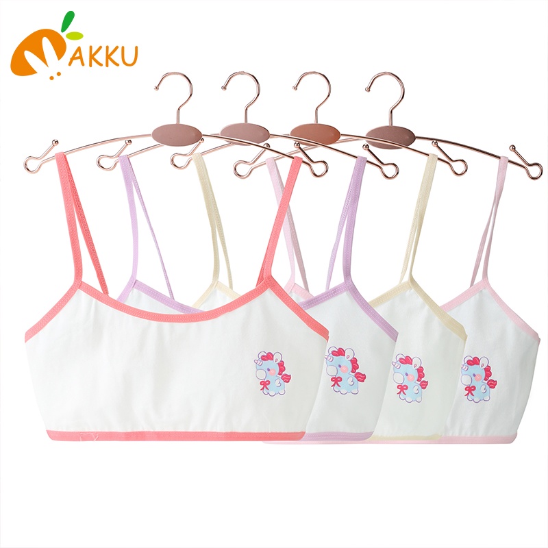 Áo Lót Hai Dây Chất Liệu cotton Dành Cho Bé Gái 8-15 Tuổi