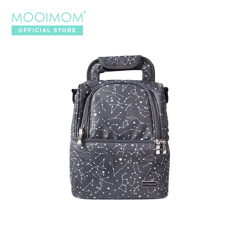 MOOIMOM Balo Giữ Nhiệt Bỉm Sữa Cao Cấp, Thiết Kế Nhẹ Và Nhỏ Gọn, Giữ Nhiệt Giữ Ấm Lên Tới 8h  A91819XZ