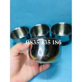 Chén inox y tế