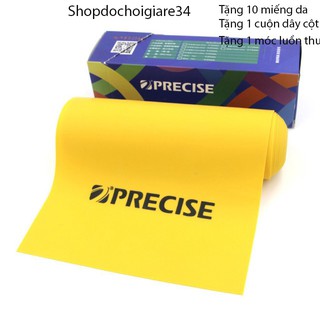 1m Thun PreciseV3 Chính Hãng Cho Ná Cao Su( Mễn Phí Cắt Theo Yêu Cầu + Tặng 10 Miếng Da + 1 Cuộn Dây Cột + 1 móc thun).