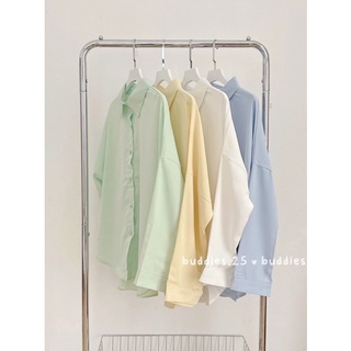 Áo sơ mi pastel chất mềm