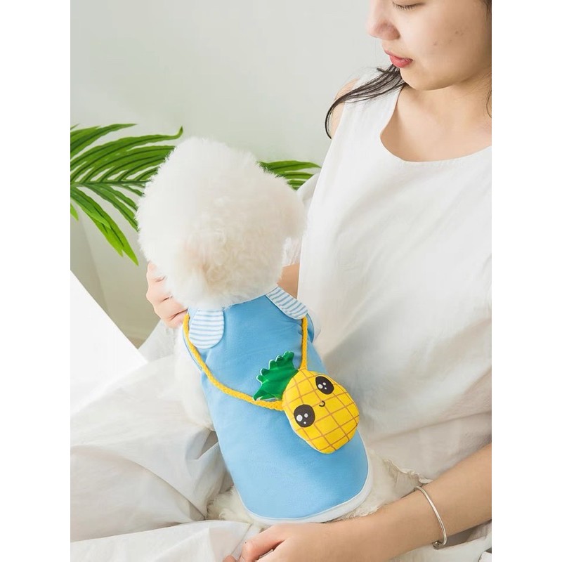 áo giả túi trái thơm chó mèo