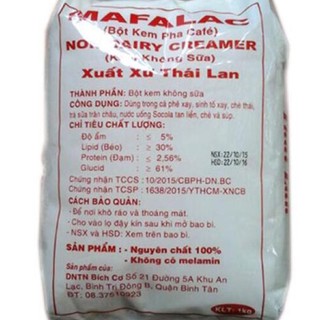 Bột sữa kem béo pha trà sữa thái lan mafalac 1kg