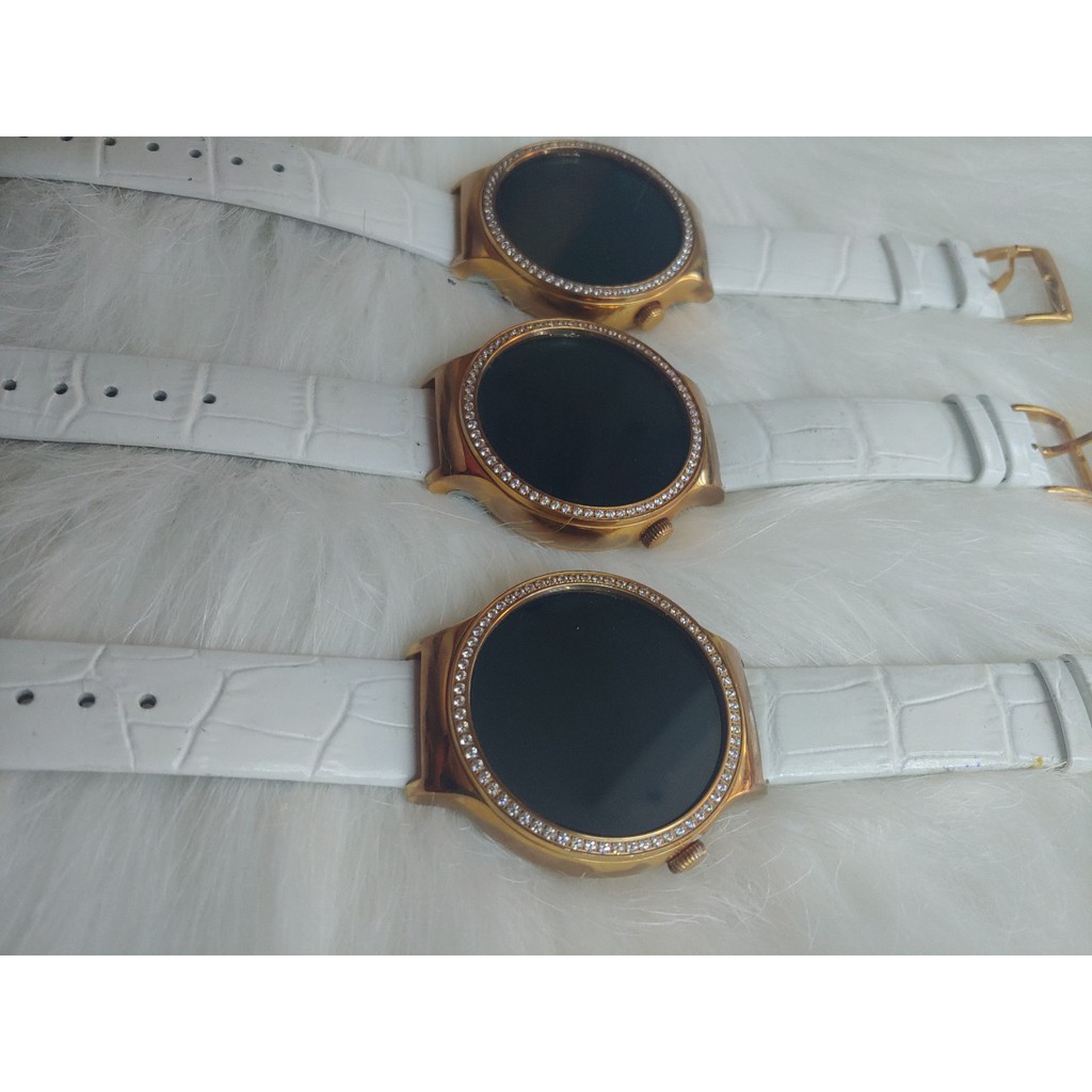 Đồng Hồ Huawei watch Swarovski Jewel Sapphire (White leather)