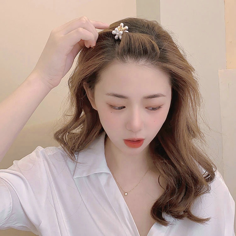 Kẹp Tóc Hình Hoa Đính Ngọc Trai Mini Dễ Thương Thời Trang Cho Nữ dreamdiary