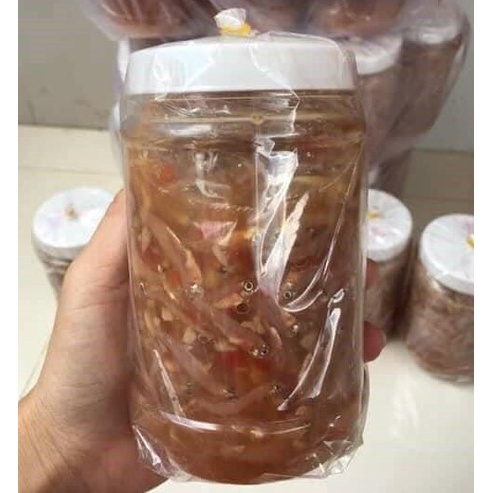 Mắm Cá Cơm Nguyên Chất Hủ 500 gram - Đặc Sản Miền Trung