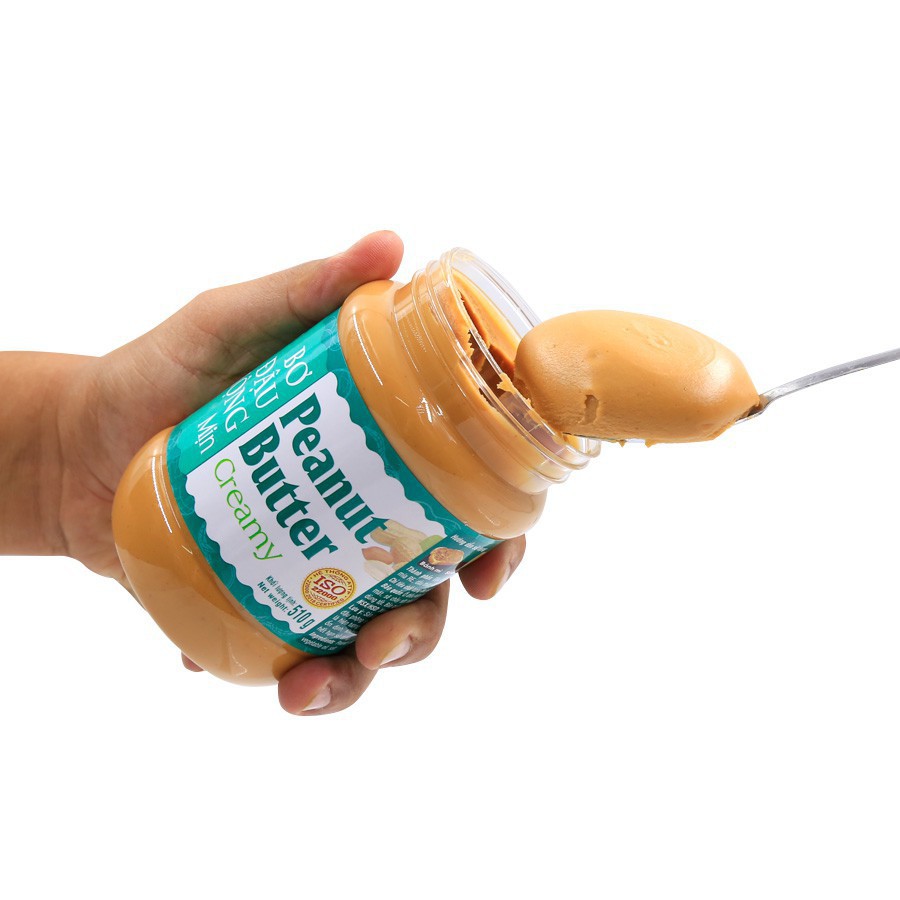 Bơ đậu phộng mịn Golden Farm 170g, 340g, 510g -Bơ lạc thơm ngậy nguyên liệu được dùng ăn bánh mì hoặc nhân các loại bánh