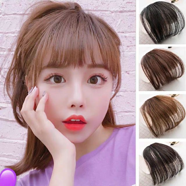 Tóc mái thưa y như tóc thật cao cap