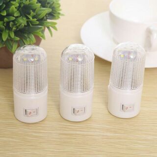 Đèn ngủ hình trụ có công tắc