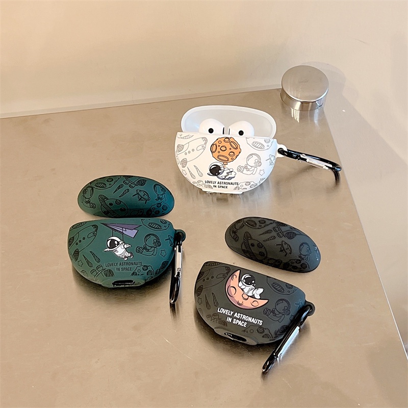 Vỏ Bọc Bảo Vệ Hộp Sạc Tai Nghe OPPO Enco Air 2 Mềm Hình Hoạt Hình SpongeBob Và Violent Bear