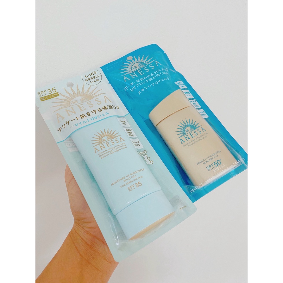 Kem chống nắng Anessa Perfect UV Sunscreen Skincare Milk SPF 50+ PA++++