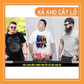[Giá sốc] Áo cho người béo in hình siêu độc
