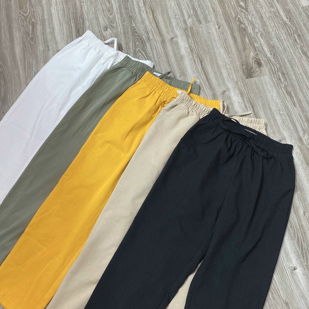 Quần BAGGY ĐŨI CẠP CHUN NHẸ MÁT