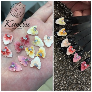 Phụ kiện nail - hoa bột - hoa cánh đứng