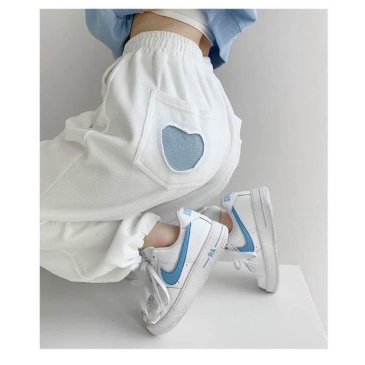 [VIDEO ẢNH THẬT] Quần Jogger Ống Rộng Bo Chân Chất Nỉ Đẹp - Quần Tim Mông Unisex (ảnh thật tại shop)